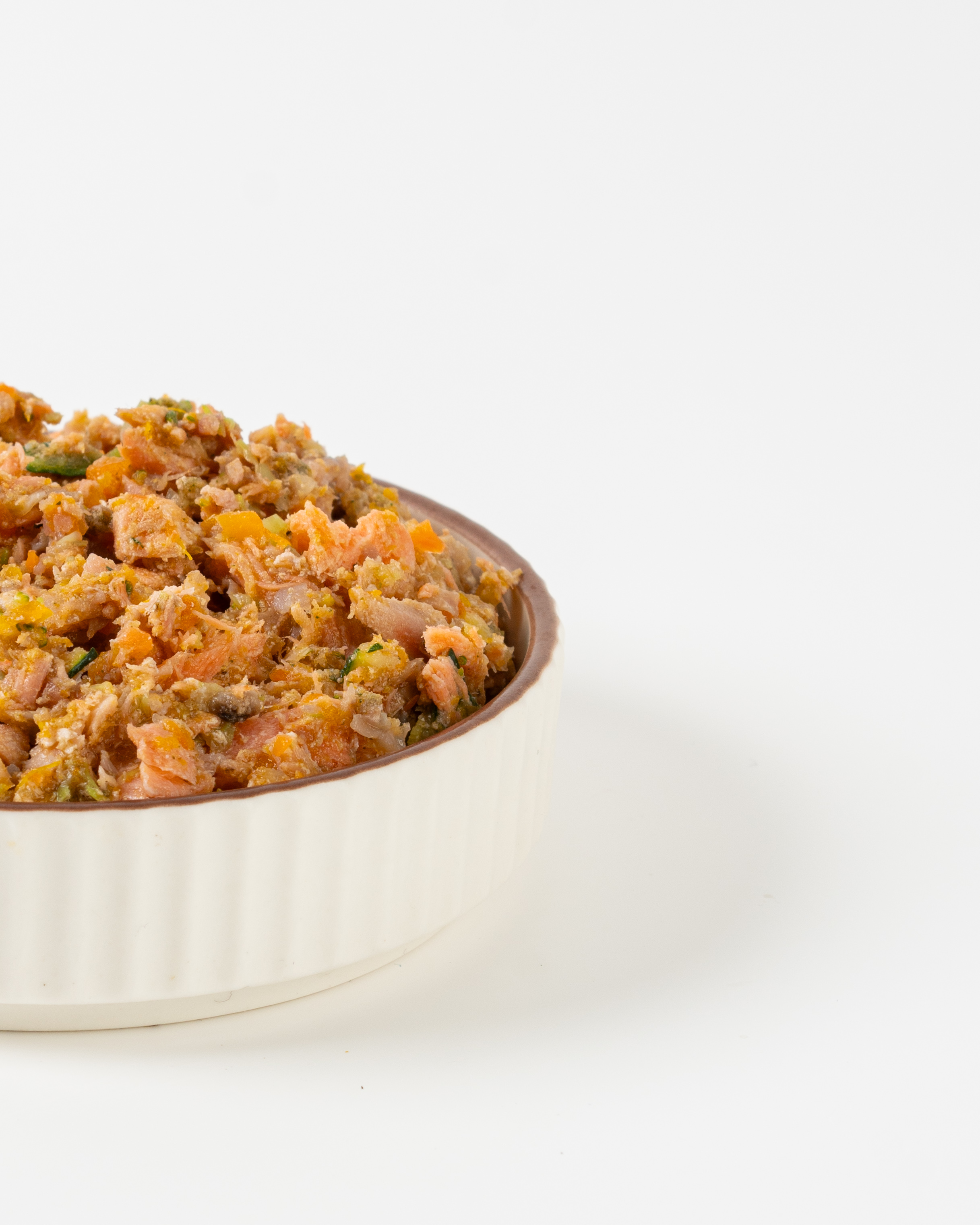 Close-up of the Salmon Recipe in a bowl